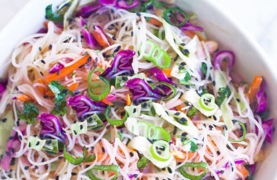 Simple Thai Pasta Salad