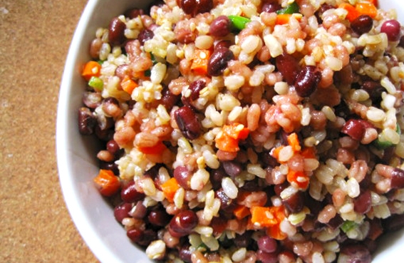 Spicy Azuki Bean Salad - Vegan - Vegetarian Recipe