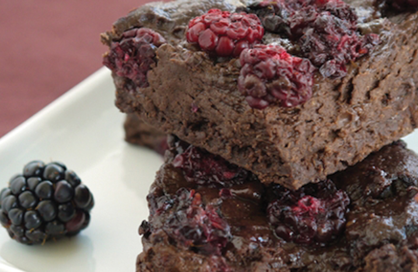Chocolate Raspberry Brownies
