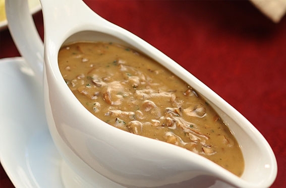 Mushroom Miso Gravy