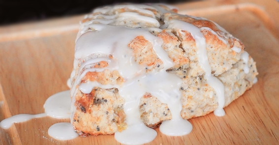 Lemon & Poppy Seed Scones