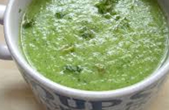 French Potato Mint Soup