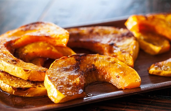 Spicy Roasted Pumpkin