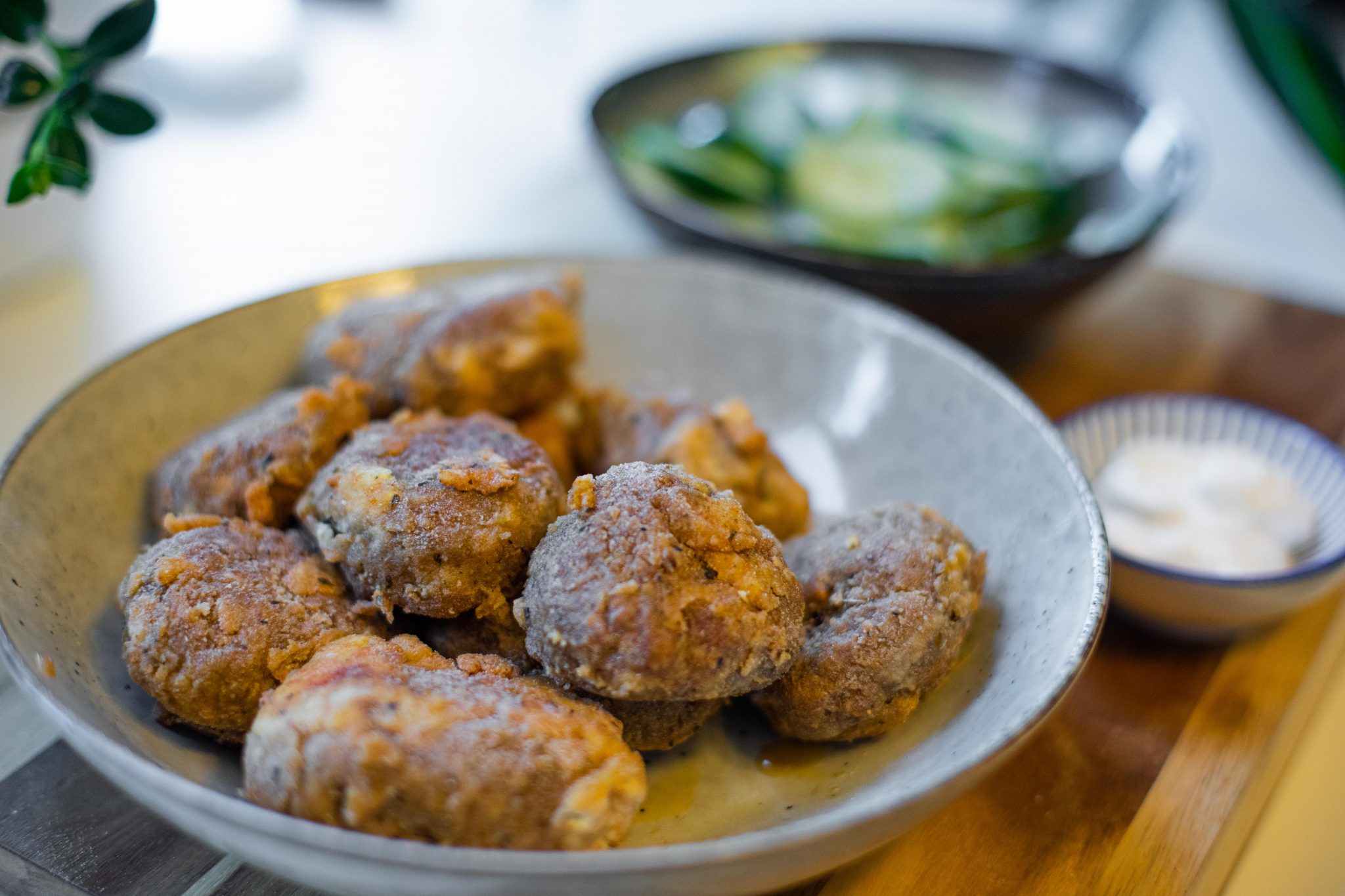 Seitan fried ‘chicken’