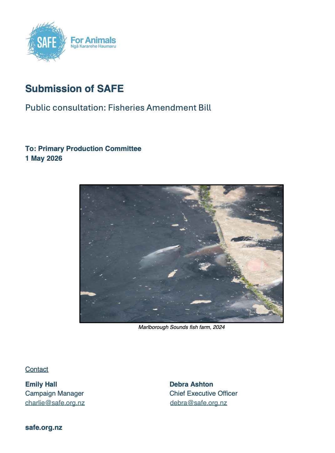 Fisheries Amendment Bill 2026